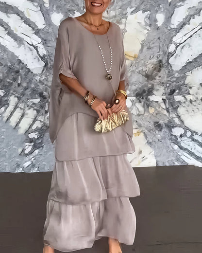 Camila | Vestido Artístico De Corte Amplio