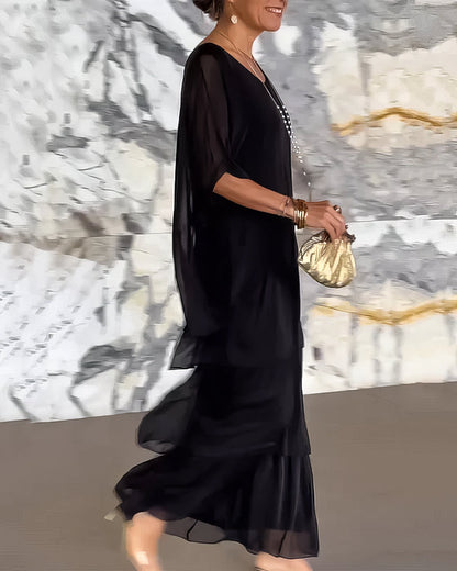 Camila | Vestido Artístico De Corte Amplio