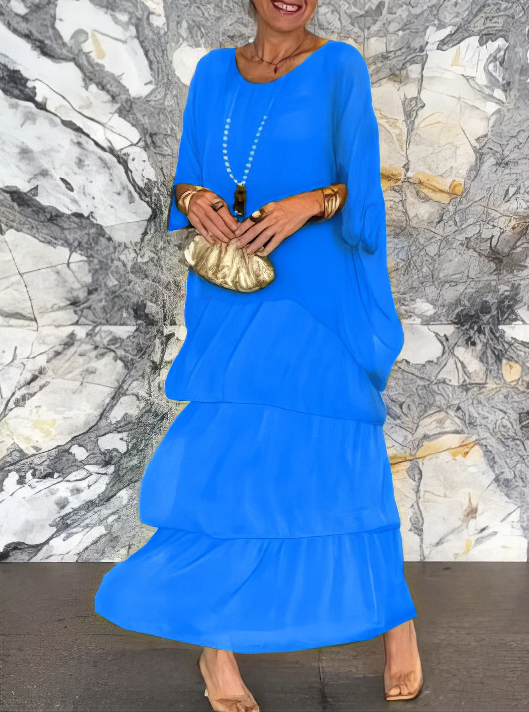 Camila | Vestido Artístico De Corte Amplio