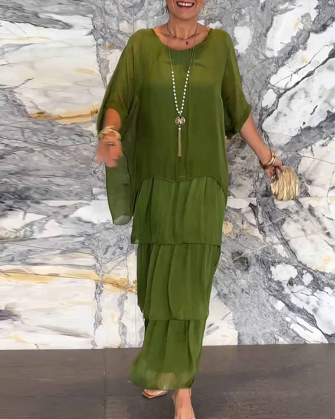 Camila | Vestido Artístico De Corte Amplio