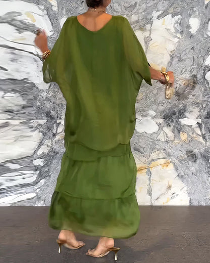 Camila | Vestido Artístico De Corte Amplio