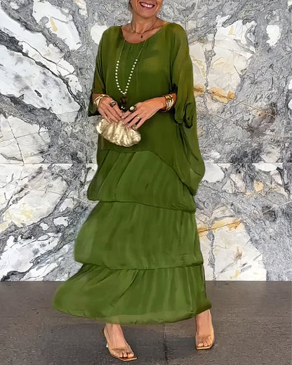 Camila | Vestido Artístico De Corte Amplio